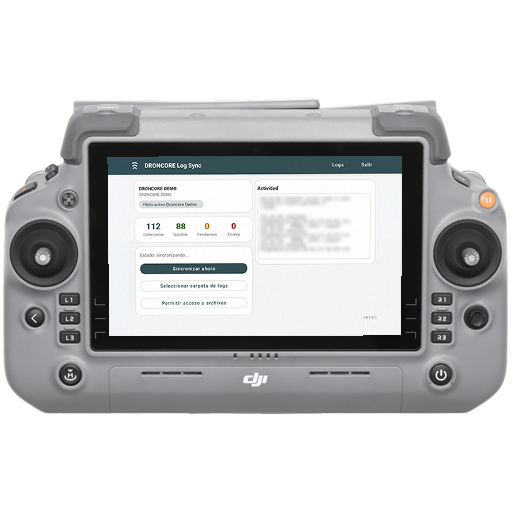 Procesamiento de logs con DRONCORE Log Sync